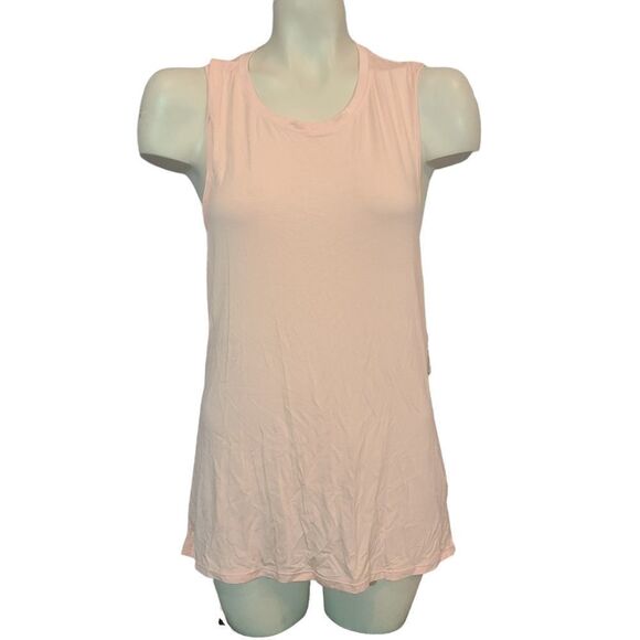 Laundry Pink Twist Back Tank Top Size Large - Picture 1 of 4